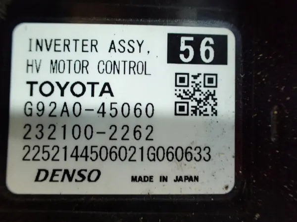 Onduleur Toyota Sienna XL40 2021 OEM G92A0-45060 image 5
