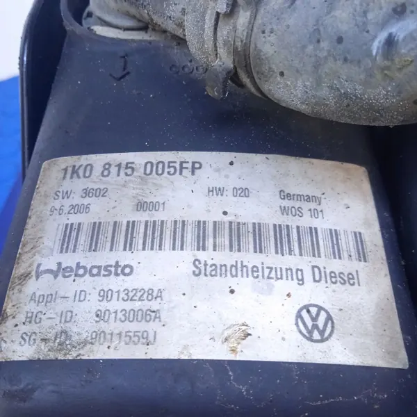 Volkswagen Touran Webasto verwarming OEM 1K0815005FP image 7