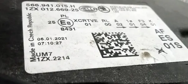 FARO ESQUERDO SKODA KODIAQ 566941015H image 3