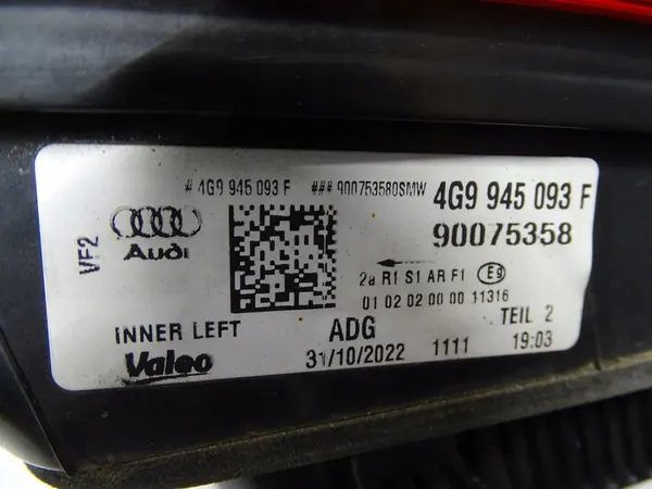 Luz trasera LED izquierda Audi A6 C7 image 7