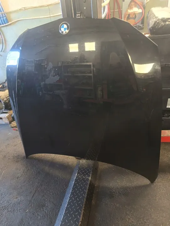 BMW E93 E92 Lift Motorhuv 475 Svart Safir OEM image 7