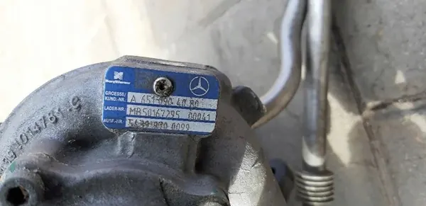 W212 W204 2.2 CDI Turbocompresor A6510904080 image 6