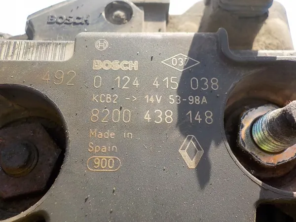 Vaihtovirtageneraattori Dacia Logan I 1.4 16V OE 8200438148 image 3