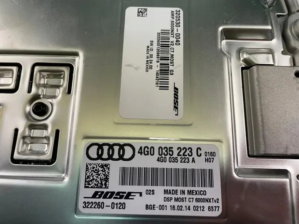Audi A6 C7 Audioversterker OEM 4G0035223C image 5