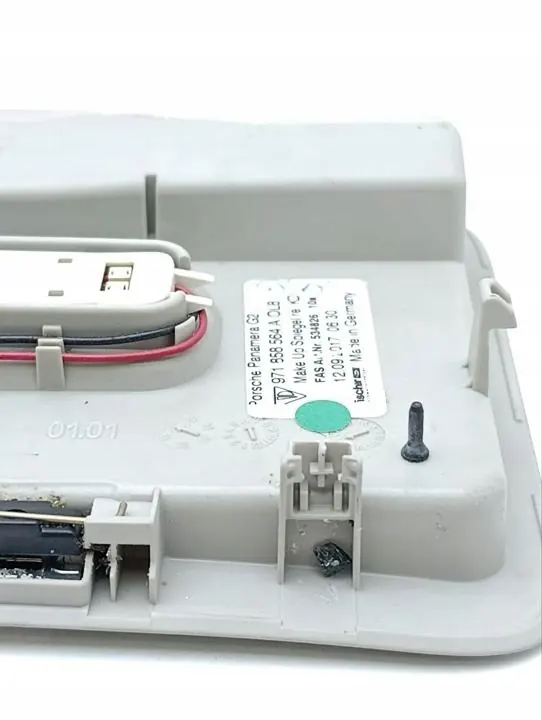 Vidro do espelho Porsche OEM 971858564A Usado image 8
