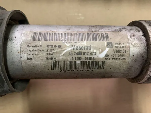 Maserati Levante fram vänster luftfjädring OEM 6700374370 image 5