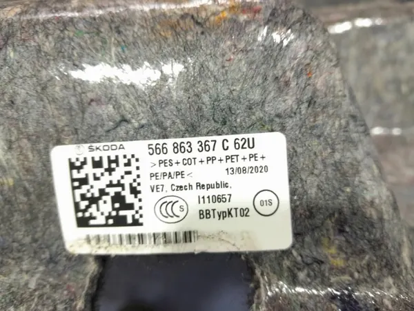 Skoda Kodiaq I Lift 19- Crossover Teppich OEM Lochow-329394- image 7