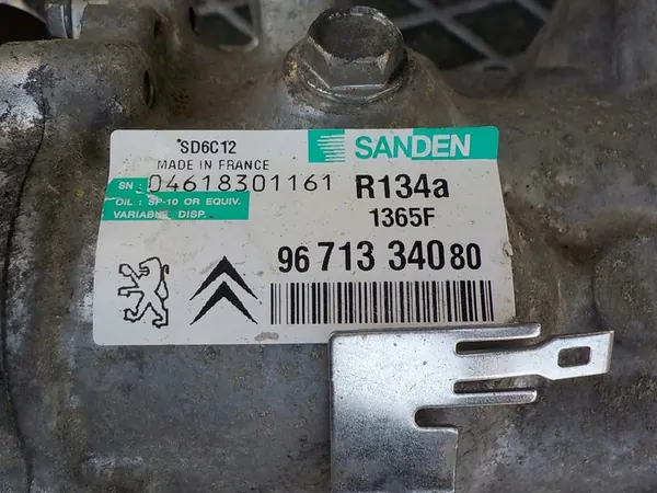 PEUGEOT 407 2.0 HDI Compresseur Climatisation 9671334080 image 3