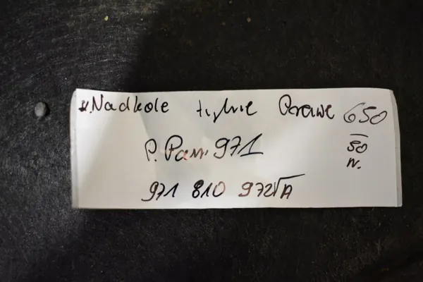 OEM 971810972 Bakre höger stänkskärm Porsche Panamera 971 image 4
