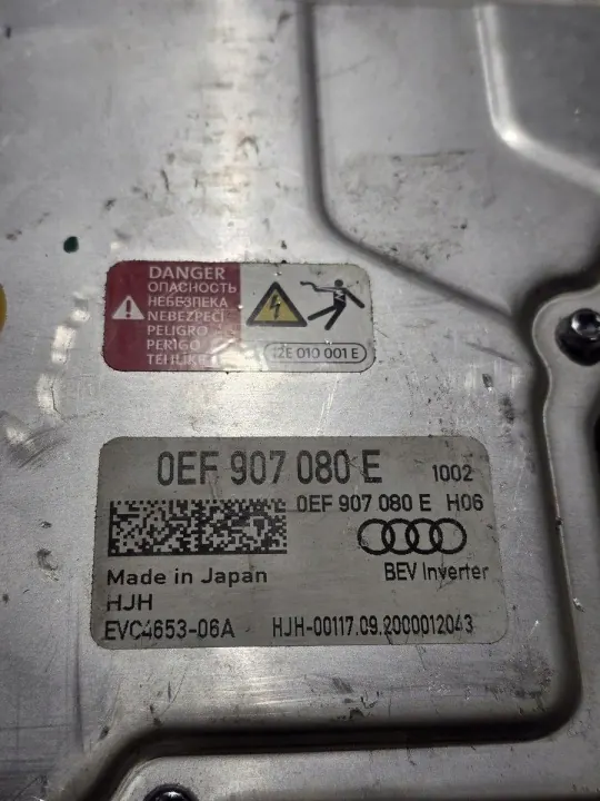 Inversor Audi Q8 E-Tron OEM 0EF907080E - Usado image 3