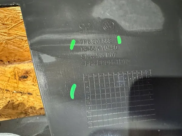 Paraurti posteriore VW Touareg II 2 7P6 10-14 image 9