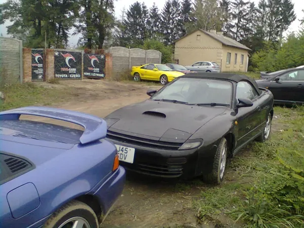 Toyota MR2 SW20 motorfläkt OEM Mr2 sw20 wentylator image 6