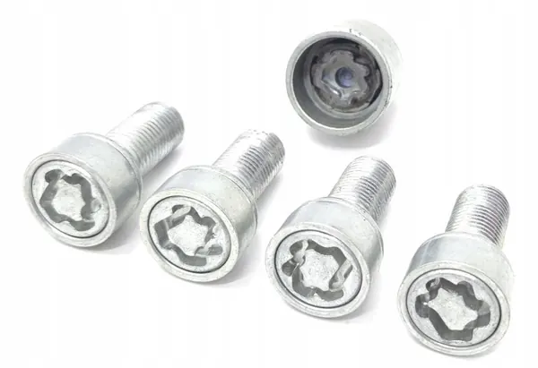 Parafusos antirroubo rodas OEM 530L - VW usado image 3