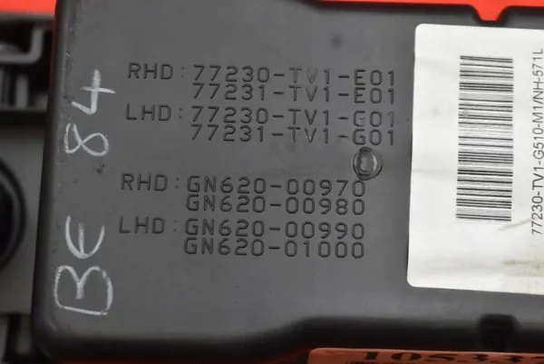 Mittelkonsole OEM 77230-TV1-G510-M1 Honda Civic 9 IX image 5