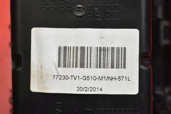 Mittelkonsole OEM 77230-TV1-G510-M1 Honda Civic 9 IX image 6