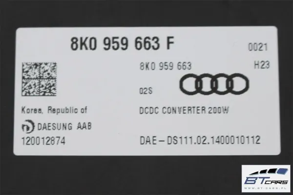 Lien de stabilisateur Audi OE OEM 8K0959663F Usagé image 7