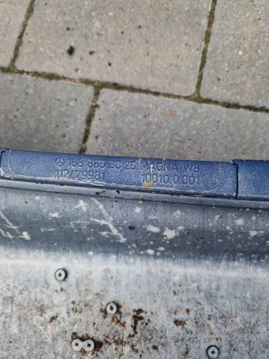 MERCEDES A-CLASS 168 PARAGOLPES DELANTERO image 9