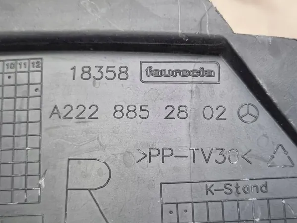 Mercedes-Benz A2228852802 Remluchtkanaal rechts voorzijde image 7