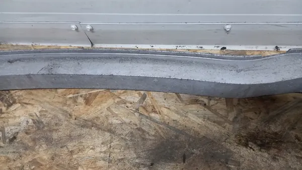 Reforço de para-choque traseiro Opel Meriva A image 6