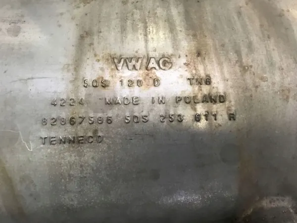 OEM 5QS253611R Uitlaatdemper voor VW Tiguan III 2.0 TDI image 6