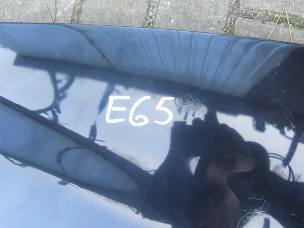 BMW E65 Motorhuv Black 2 - 668 image 2