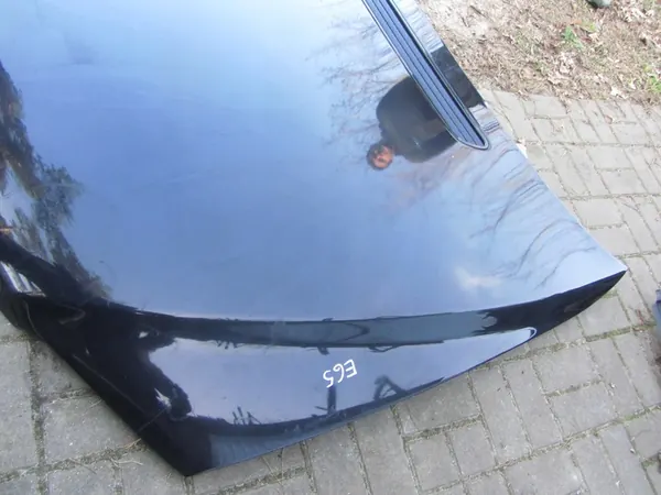 BMW E65 Motorhuv Black 2 - 668 image 6