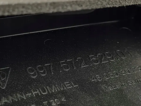 Porsche 911 997 Interieurfilterkap OEM 99757272902 image 8