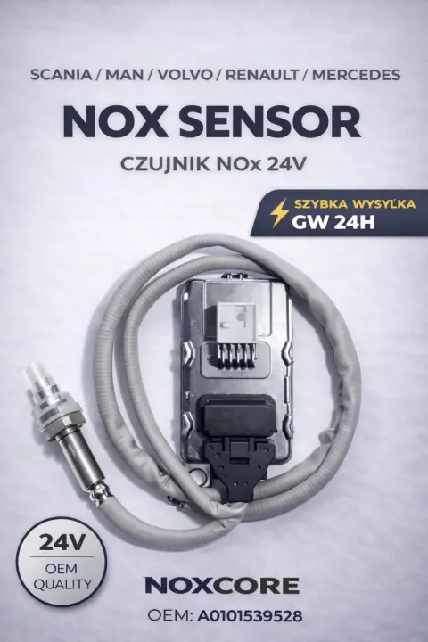 NOXCORE NOX-sensor Mercedes EURO6 24V OEM A0101539528 image 2
