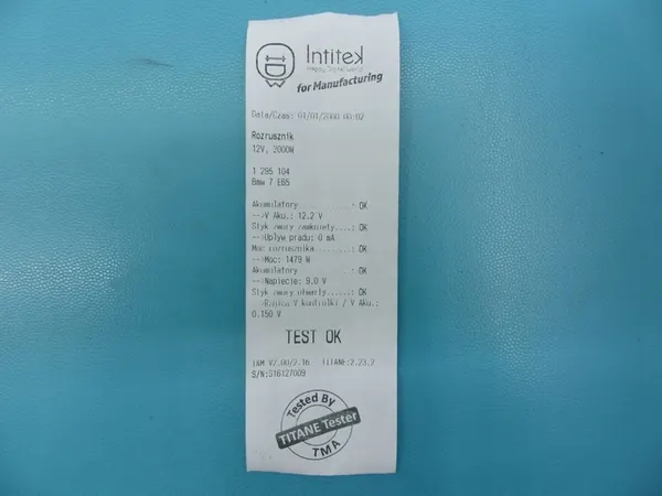 Motor de arranque BMW E65 3.0D 428000-0660 image 5