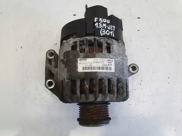 Fiat 500 1.3 MultiJet Alternator 120A OEM 51880173 image 3