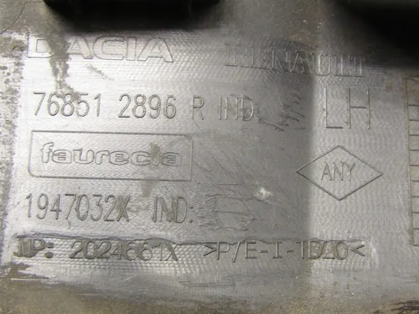 Dacia OE 768512896R Käytetty Kynnyskansi image 4