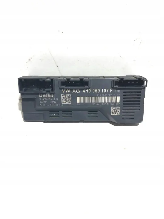 Module de contrôle de coffre OEM 4H0959107P Audi A8 D4 image 2