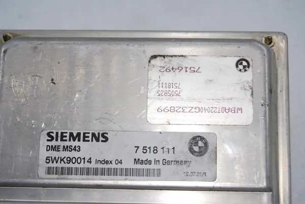 Motorstyrningsenhet BMW E46 E39 5WK90014 image 7