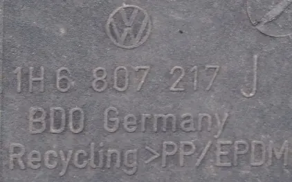 Paraurti anteriore VW Golf III 1H6807217J image 6