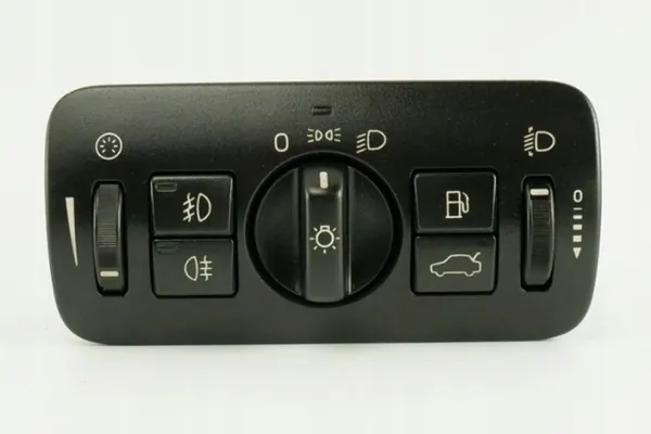 Commutateur de phares Volvo OEM 30739415 - Noir d'occasion image 2
