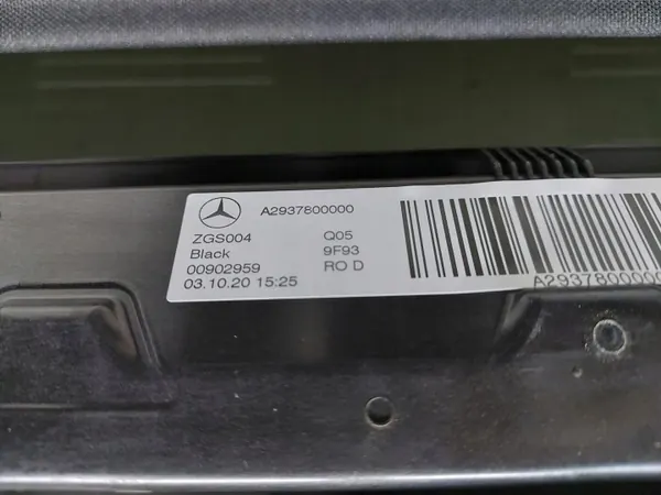 Toit Panoramique Mercedes EQC 400 OEM A2937800000 image 6