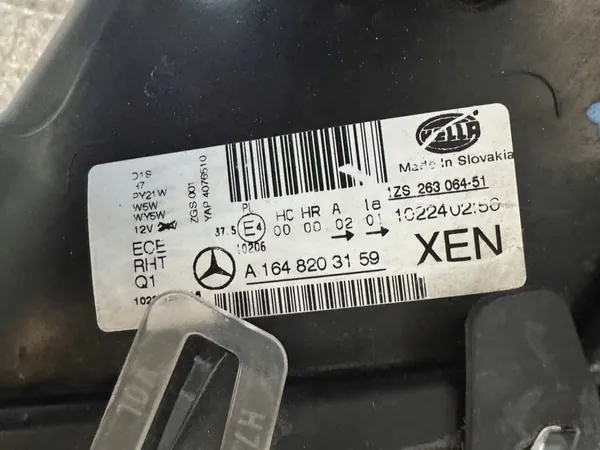 MERCEDES ML W164 LINKER XENONKOPLAMP image 5