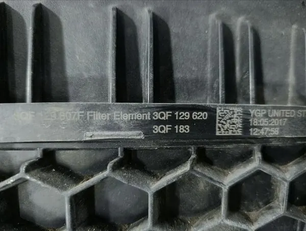 Gebrauchter Luftfilter OEM 3QF129601F für Volkswagen ATLAS image 10
