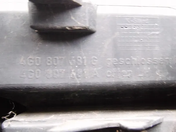 Griglia paraurti Audi A6 C7 Sinistra 2012 OEM 4G0807681G image 3