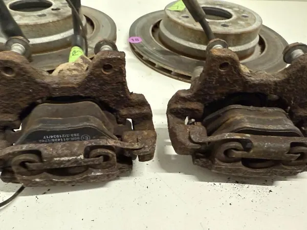 Conjunto de freios traseiros BMW Z3 M Calipers OE 2227515 2227516 image 5