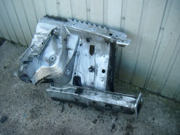 Audi A4 B6 främre vänster tröskel OEM LUK3825 - Begagnad image 3