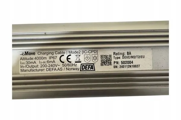 Cabo de carga bateria VW ID.5 OEM 502004 Usado image 6