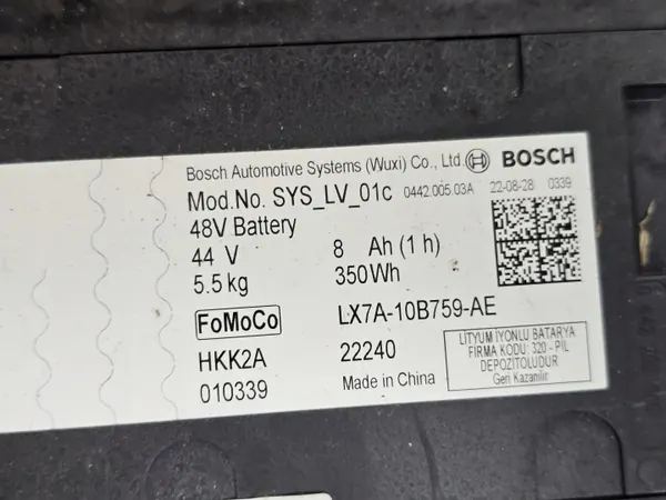 Ford Puma MK2 Accu OEM LX7A-10B759-AE image 3