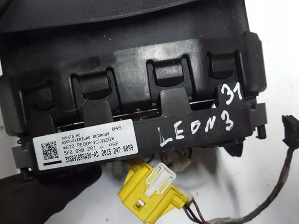 Airbag conducteur SEAT OEM 5F0880201J pour Leon III 2012-2016 image 6