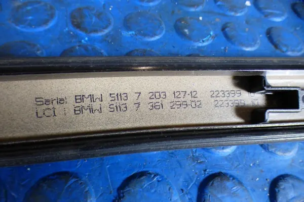OEM 7203127 7363401 Moulure Toit Gauche BMW 5 F10 image 3