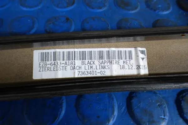 OEM 7203127 7363401 Moulure Toit Gauche BMW 5 F10 image 4