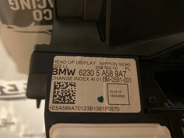 Pantalla Head-Up BMW OEM 5A589A7 - Usado image 6