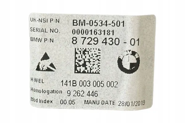 Écran de navigation BMW I3 OEM 9262446 - Occasion image 6