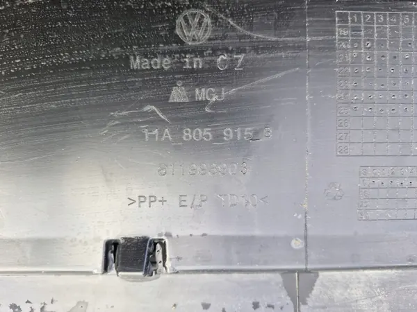 Cache Pare-Choc Avant VW ID 4 OEM 11A805915 image 3