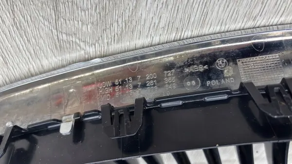 Vänster njurgrill BMW 5 F10 F11 51137200727 image 4